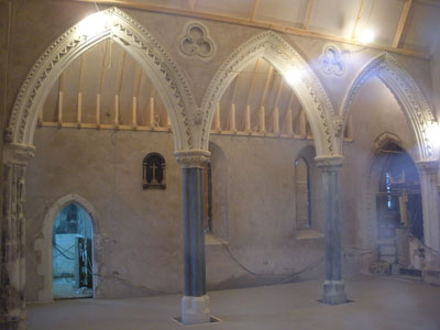 Restored Stonework.